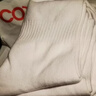 棉十三袜子男士100%纯棉筒抗菌防臭中筒袜春秋季透气纯色白色长筒7双 实拍图