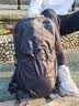 杉木山装户外登山包徒步包专业双肩背包30L旅行轻便骑行包男 黑色 实拍图