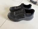 百丽厚底增高4cm健步鞋男鞋旋钮扣耐磨休闲运动鞋A2123 烟晶黑 42 实拍图