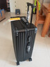 SOO行李箱多功能箱包拉杆箱学生大容量旅行密码箱皮箱杯架黑色26英寸 实拍图