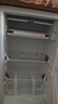 美的（Midea）93L单门小冰箱一级低音复古白色小单温冷藏租房家用宿舍办公室可放美妆BC-93MF【国家补贴】 实拍图