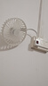 香薰小风扇便携式制冷神器制冷风扇万向小旋风家用卧室三插头一体便携式制冷神器制冷风扇 1个装-独立开关+360度弯曲调节+香片 实拍图