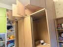 京东京造云栖卧室衣柜 现代简约环保ENF级家用家具 四门+顶柜推拉门原木色 实拍图