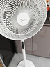 美的（Midea）【闪拆系列】一键闪电拆装直流变频家用语音电风扇一级能效轻音落地扇大风力卧室立式电扇SDJ30BC 实拍图