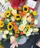冉子花坊鲜花速递同城配送向日葵混搭抱抱桶玫瑰花篮送女友生日礼物真鲜花 时光正好 实拍图