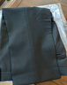 雅戈尔（YOUNGOR）西服裤男西装裤TR裤裤子聚酯纤维粘纤氨纶新品 黑色VCHX310114AWA 35 175/86A 实拍图