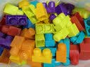 美高（MEGA BLOKS）生日礼物儿童玩具食品接触级材质大颗粒积木拼搭150片套装HHM96 实拍图