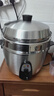 大同（Tatung） 台湾大同电锅 4L全机不锈钢蒸汽蒸煮卤炖煲 4-6人家用电饭煲TAC-11T 11T电锅 4L 雾钢色 实拍图