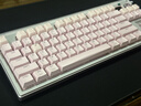 CHERRY樱桃 MX8.3 繁花三模无线蓝牙电竞机械键盘全键热插拔8K扫描率铝合金机身 生日礼物 【客制化键帽】MX8.3繁花-花瓣轴-果冻粉 实拍图