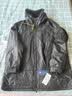 凯撒进口头层牛皮真皮皮衣男士皮羽绒服中长款连帽风衣外套宽松秋冬 黑色 58/5XL 晒单实拍图