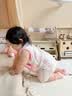 巴拉巴拉童装儿童宝宝连体衣新生婴儿爬服短袖2026新夏季薄款衣服婴儿纯棉 红色调00366   底裆开口设计 90cm 实拍图