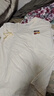 真维斯（Jeanswest）简约短袖女士夏季衣服2026新款纯棉百搭宽松半袖体恤女装显瘦t恤 米色 三种情绪_K S 实拍图