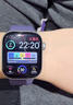 Apple/苹果 Watch S11 智能手表GPS款42毫米银色铝金属表壳雾紫色运动型表带S/M MEUT4CH/B 实拍图