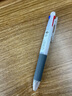 斑马牌（ZEBRA）多功能三色中性笔 黑蓝红0.5mm多色笔 学生商务办公签字笔J3J2 白色杆 实拍图