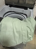 艾薇 A类水洗棉床单单件被单单件单人宿舍110g磨毛床单 浅绿180*230cm 实拍图