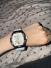 布加迪（BONEST GATTI）水晶壳德国手表男士全自动机械表轻奢腕表十大名表生日礼物送男友 【埃菲尔铁塔】银壳白面白胶带 实拍图