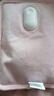 彩虹热水袋暖手宝充电暖宝宝暖水袋注水暖手袋热敷暖肚子 粉色 实拍图