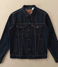 Levi's李维斯情侣同款美式经典复古休闲时尚潮牌修身牛仔夹克外套 深蓝色 72334-0134 M 实拍图