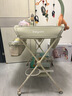 babycare尿布台多功能可折叠新生儿护理台抚触洗澡便携婴儿床-温特绿 实拍图