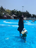 361°泳衣女分体长袖长裤潜水冲浪服泡温泉装备防晒裙式游泳套装 实拍图
