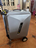 爱尔威（Airwheel）电动行李箱可骑行智能拉杆登机箱可坐可代步20英寸 SX豪华版一银 实拍图