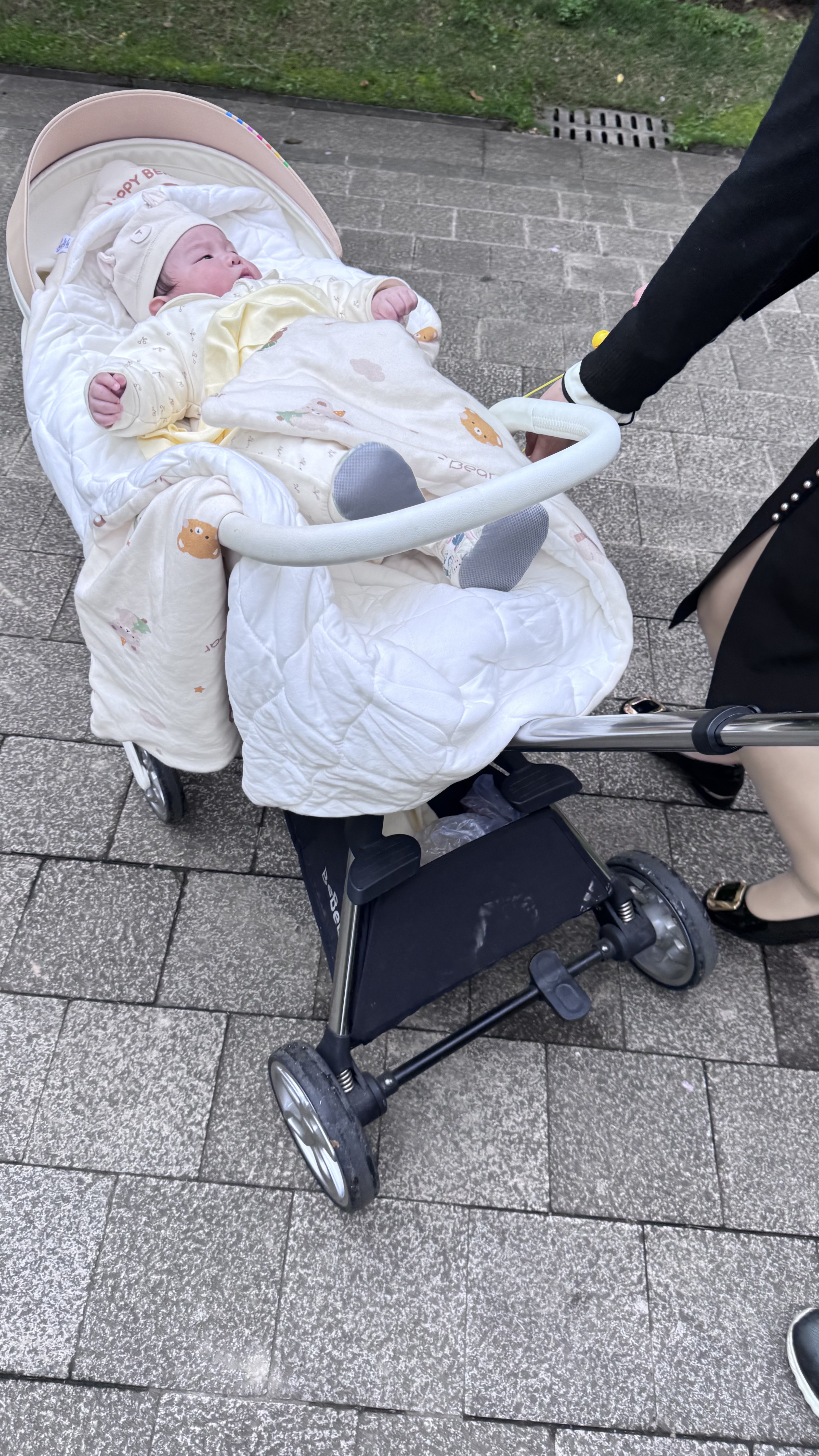 贝肽斯婴儿睡袋暖姜恒温儿童一体睡袋婴幼儿防踢被睡衣四季双层 原野S 实拍图