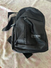 【京东物流】运动便携男女胸包单肩斜挎骑行健身训练瑜伽帆布包 黑色-双层 实拍图