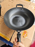 炊大皇炒锅铁锅无涂层铸铁锅多用传世34cm电磁炉通用炒菜锅C34D2 实拍图