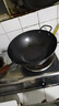 炊大皇铁锅家用无涂层不锈炒锅燃气灶专用炒锅炒菜锅平底锅极铁锅34cm 实拍图