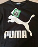 彪马（PUMA）休闲黑色短袖T恤男女情侣款夏季印花运动上衣 532279 黑色-01 L (180/100A) 实拍图