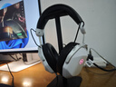 漫步者（EDIFIER）HECATE G5 MAX声卡版THX音效高解析头戴式有线耳机电竞游戏电脑专用三角洲特调FPS吃鸡麦克风 白色 实拍图