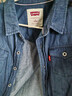 李维斯（Levi's）童装春秋款男童衬衫牛仔儿童经典水洗设计男女童衬衣长袖 映像蓝 140 /68 【建议身高128-140cm】 实拍图