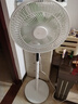 美的（Midea）【幸运草安睡1S】一级能效直流变频声控电风扇家用遥控卧室静音落地扇台式桌面抗菌大风力转页扇 实拍图