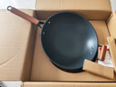 三禾炒锅不粘锅0涂层铁锅炒菜锅炒锅不锈燃气专用黑色圆底京东限定 实拍图