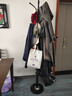 八海鸟衣帽架落地挂衣架立式挂衣服铁艺金属挂包架子入户玄关卧室大衣架 实拍图