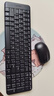 罗技（Logitech）MK220 键鼠套装 无线键鼠套装 办公键鼠套装  多媒体键鼠套装 带无线2.4G接收器 黑色 实拍图