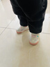 泰兰尼斯春夏季学步鞋男宝宝鞋子女童婴儿鞋透气软底机能鞋 白粉 22码 实拍图