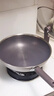 美的（Midea）炒锅不粘锅炒菜锅电磁炉锅304不锈钢平底锅燃气陶瓷0氟雪花不花芯 实拍图