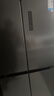 美的（Midea）471L十字门冰箱全空间养鲜抗菌净味一级能效风冷无霜双变频以旧换新BCD-471WSPZM(E)国家补贴 实拍图