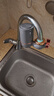 美的（Midea）净水器水龙头过滤器家用自来水滤水器直饮前置过滤器厨房卫生间通用除水垢除余氯双出水可清洗滤芯 一机五芯【四年免换芯】 实拍图
