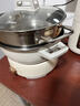 美的（Midea）电火锅IH电磁加热火锅专用锅分体家用多功能锅4.5L大容量3分钟飞快沸腾电煮锅带蒸屉HGE22BY06Z 实拍图