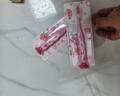 舒客宝贝儿童牙刷套装护齿软毛小刷头2-3-6-16岁底部带吸盘4支装颜色随机 实拍图