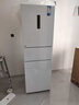 美的（Midea）239升三门冰箱白色家用小户型三开门风冷变频一级能效节能宿舍租房电冰箱MR-251WTPE【国家补贴】 实拍图
