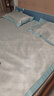 富安娜A类抗菌凉席可机洗冰丝席夏季凉感席子可折叠软席三件套1.8米x2米 实拍图