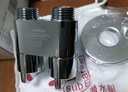 潜水艇（Submarine） 全自动洗衣机水龙头一进二出黄铜水嘴拖把池角阀46分通用龙头京 【亮银】一进二出（4/6分螺纹）配卡扣 实拍图