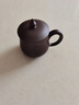 藏壶天下【礼盒装】宜兴紫砂杯全手工刻绘茶杯盖杯男女士办公杯泡茶大杯子 紫泥大款 515ml 实拍图