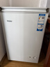 海尔（Haier）100L单温冰柜小型家用小冰柜减霜一级能效冷藏冷冻转换深冷冷柜小冰箱BC/BD-100GHW9D以旧换新 实拍图