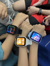 HUWINAXI智能儿童电话手表防水插卡定位5G4G卡全网通青少年小学初高中生手表6-12岁男孩女孩学习手表 天蓝+挂坠【大电池+零钱支付+高清大屏+定位】 实拍图