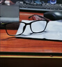镜谚真水晶石老花镜男士高清东海水晶石头超轻高档品牌正品眼镜天然 高清真水晶 6015黑框 老花200度(建议55-59岁) 实拍图