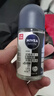 妮维雅（NIVEA）抑汗除臭净味香体止汗腋下干爽滚珠男士黑白出众爽身走珠液50ml*2 实拍图
